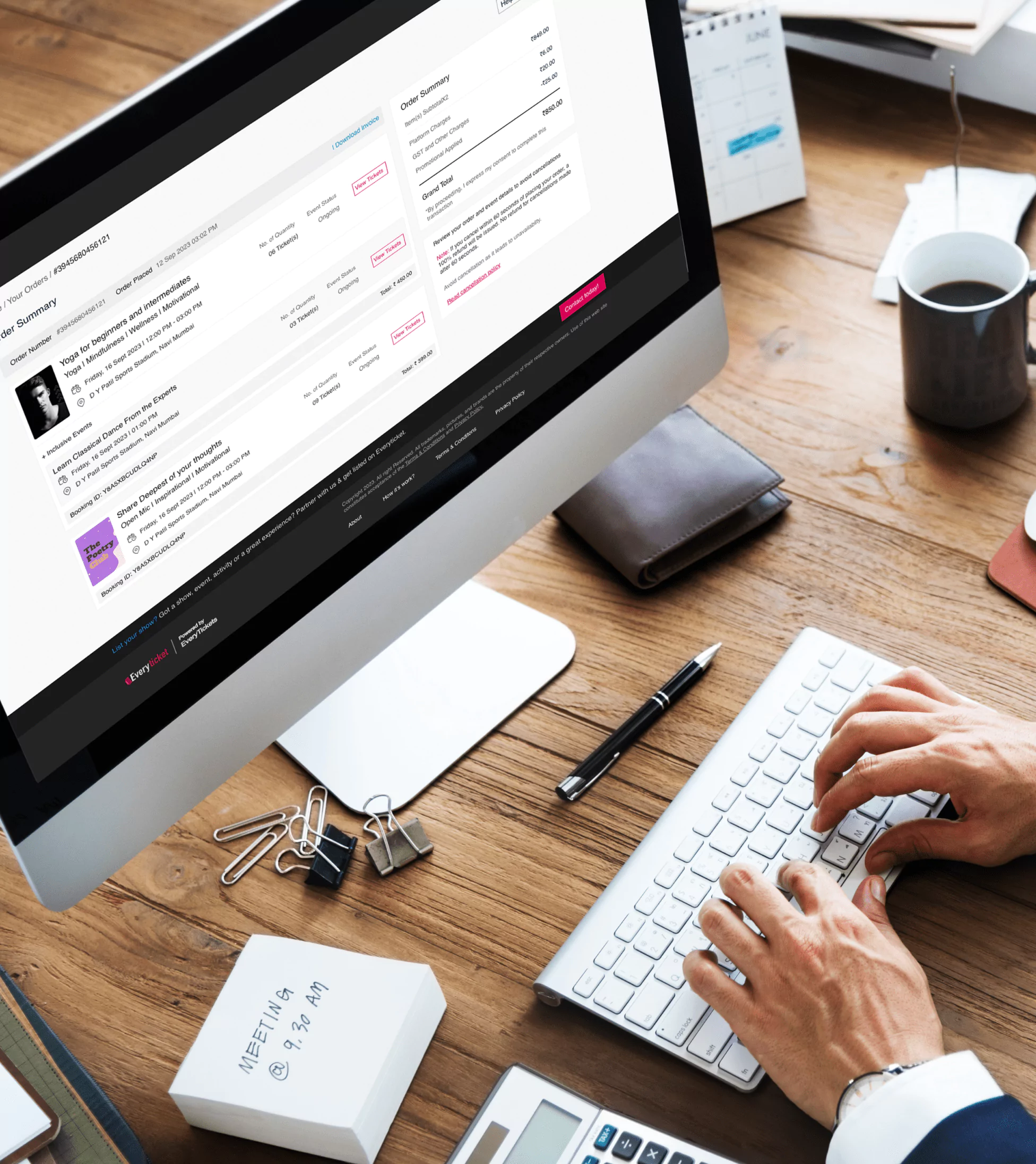 On-Site Ticket Sales  