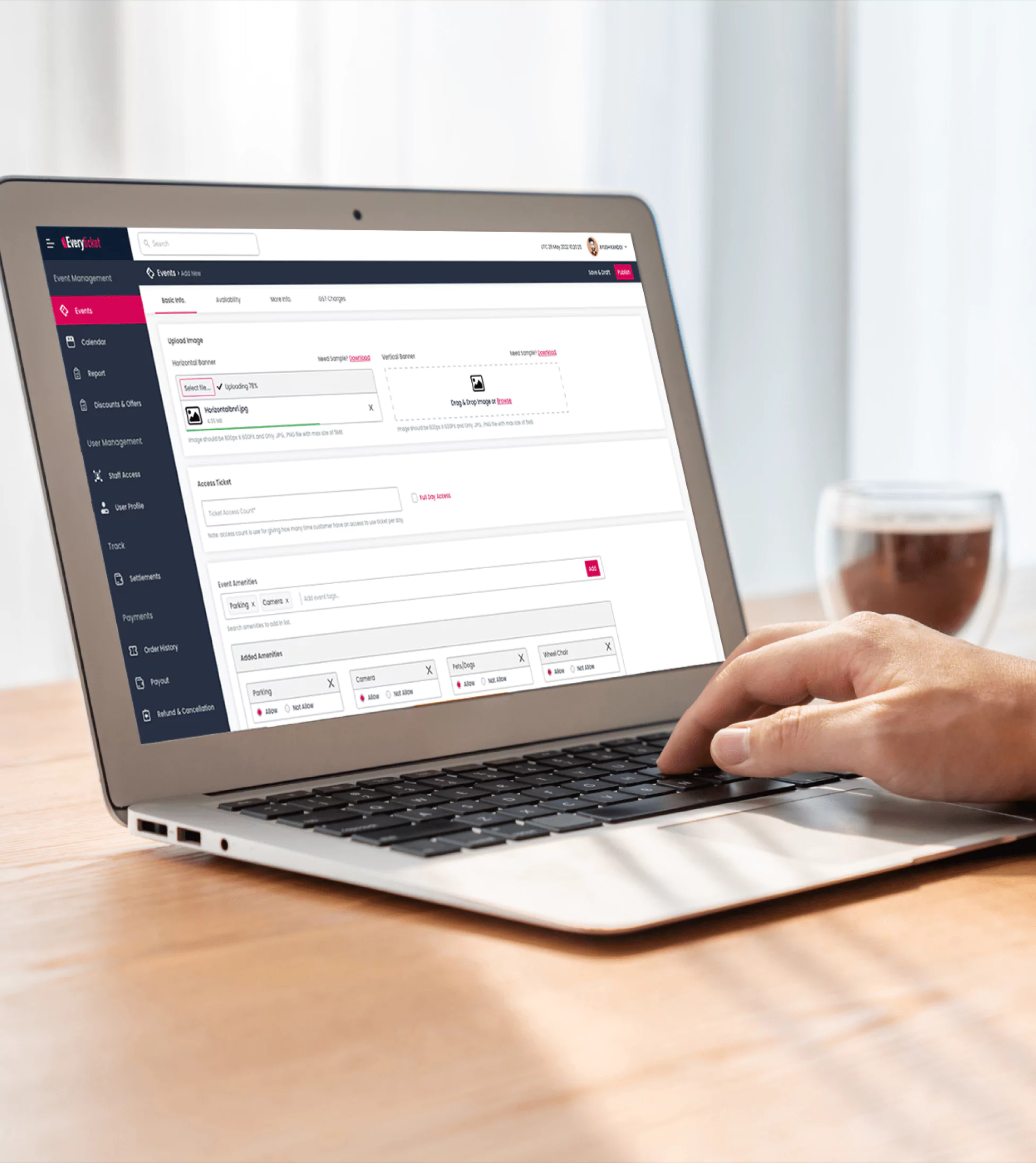 Online Ticket Booking Platform